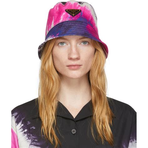 pink bucket hat prada|prada bucket hat sizing.